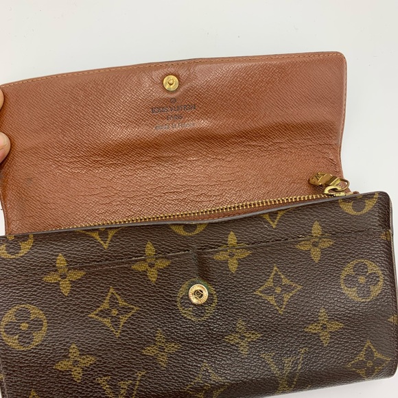 💥AUTHENTIC💥 Louis Vuitton Monogram Sarah Wallet - Picture 7 of 12